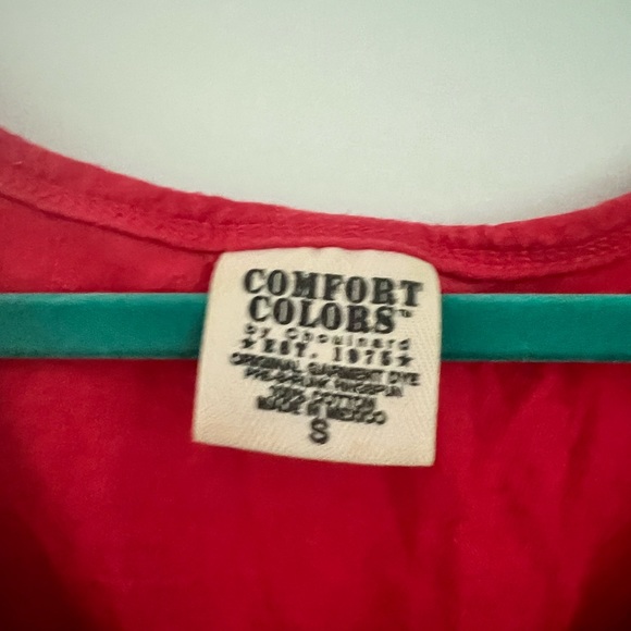 RUC Southern Miss Pink Comfort Colors Tank, Size Small - Picture 2 of 3